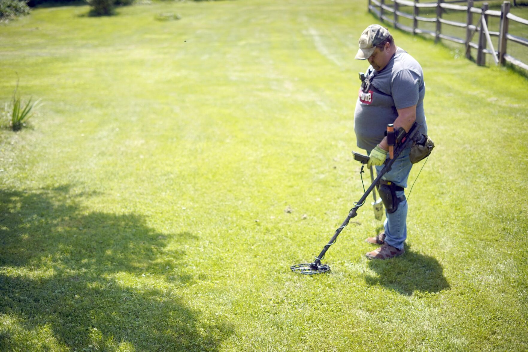 using a metal detector